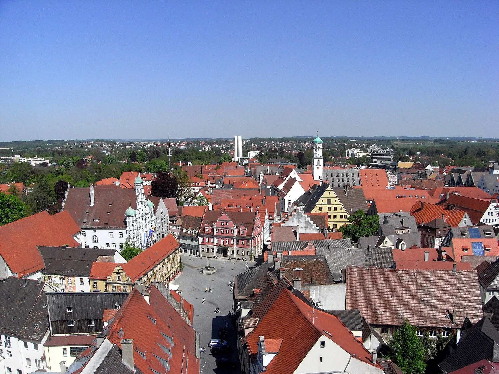 Memmingen - Blick über die Oststadt Memmingens