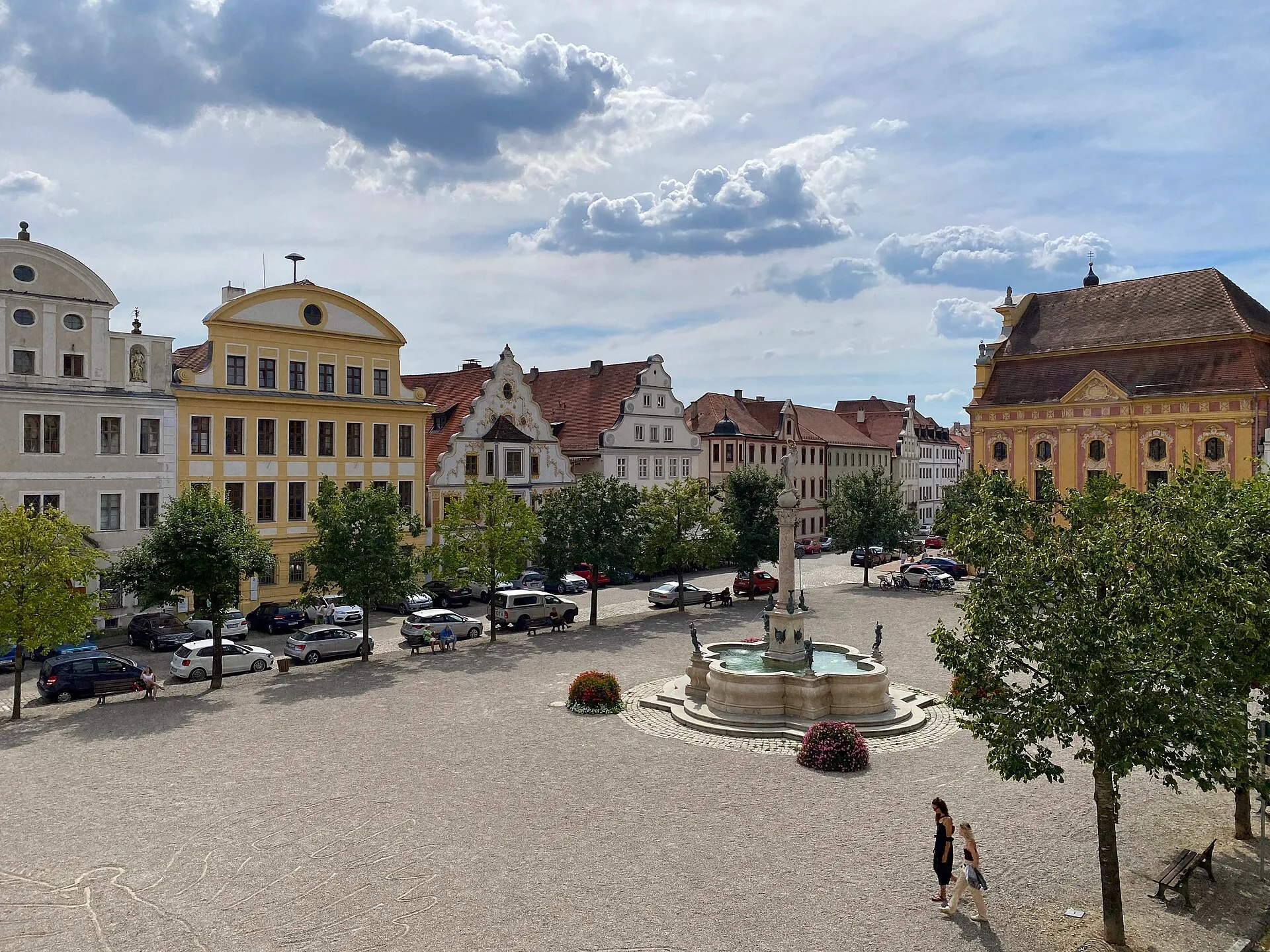 Neuburg an der Donau - In Neuburg an der Donau, Landkreis Neuburg-Schrobenhausen, Oberbayern.