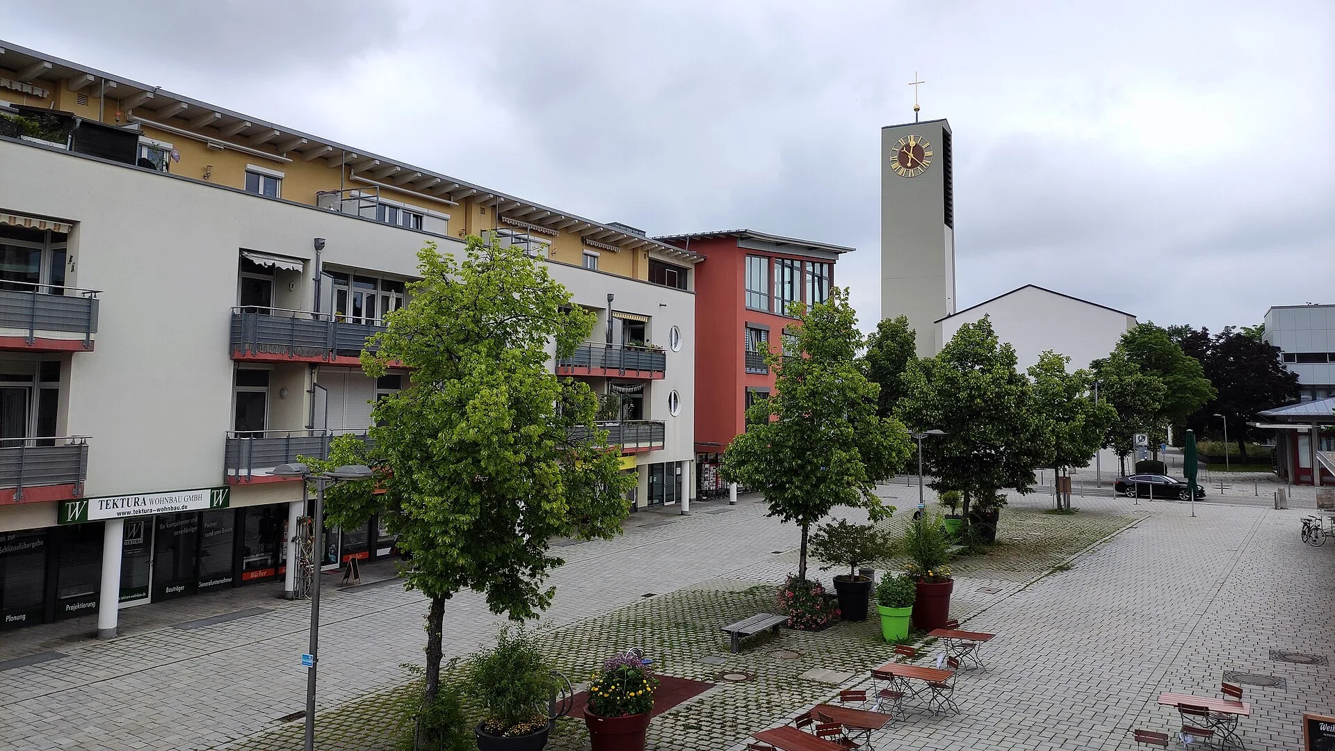 Neufahrn bei Freising - Marktplatz von Neufahrn bei Freising