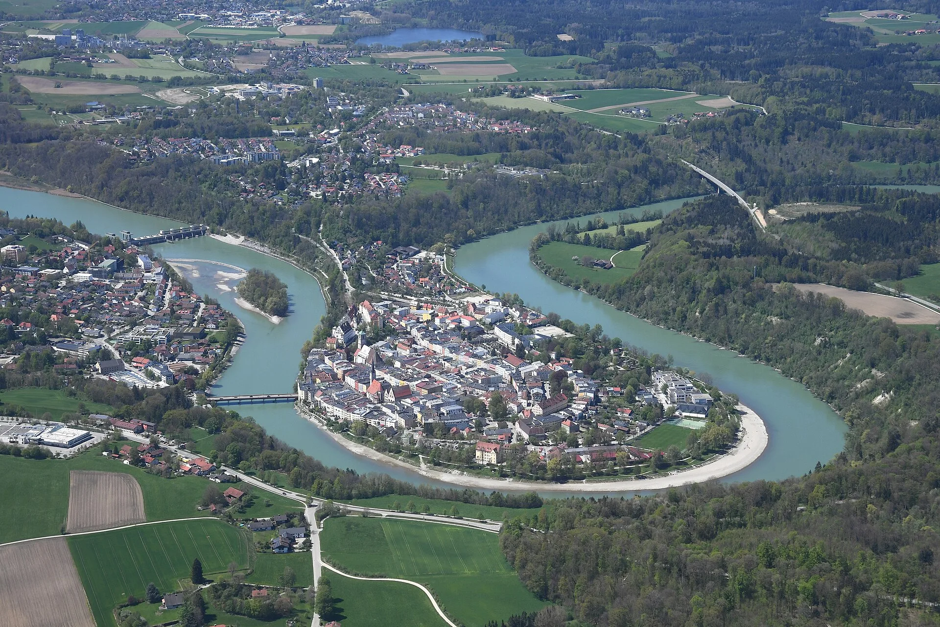 Wasserburg am Inn - Stadtansicht