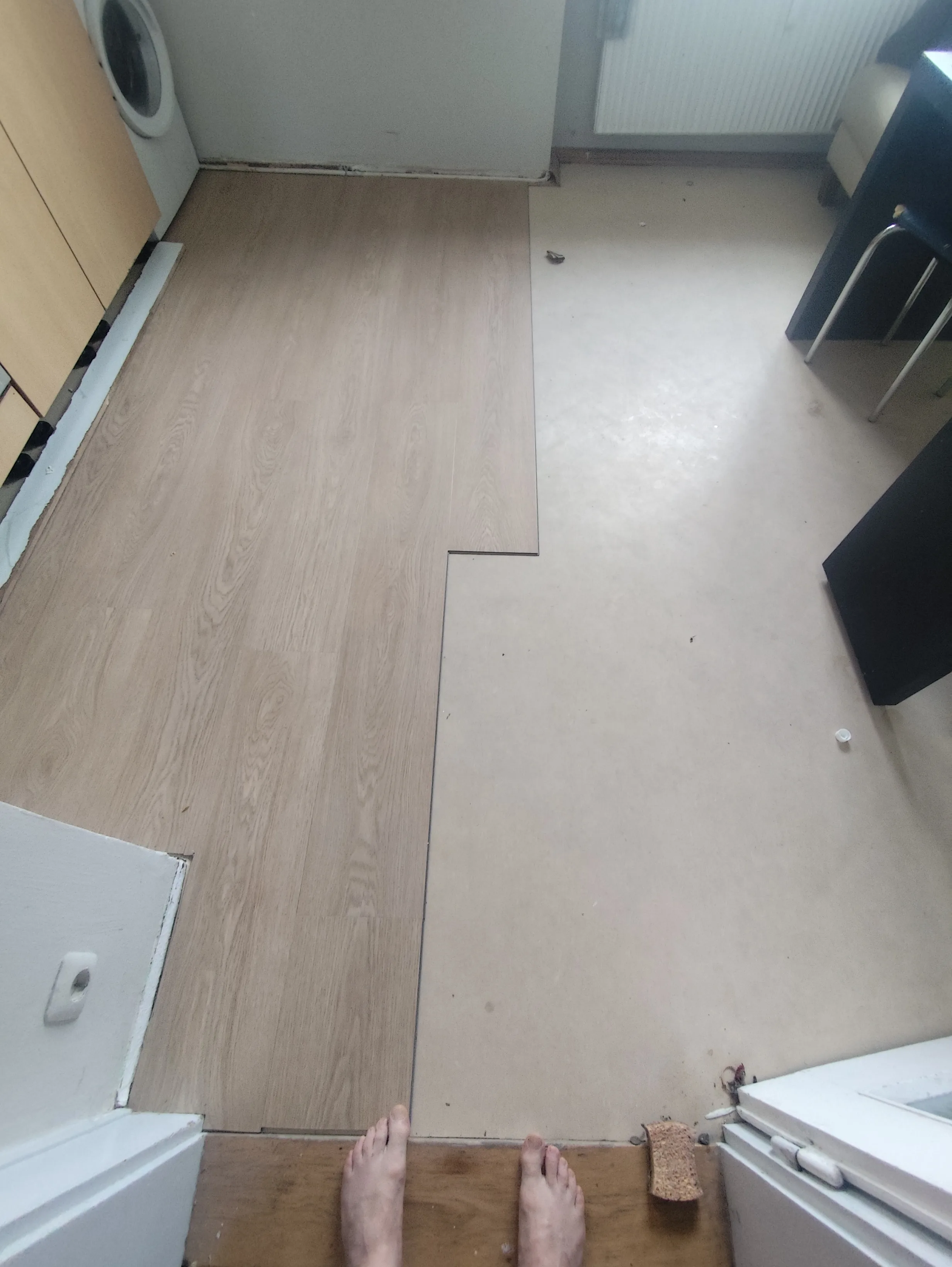 Laminat verlegen